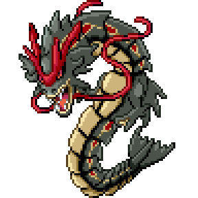 Pixilart - mega shiny rayquaza by Anonymous