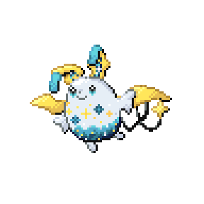 Togedemaru Pokemon Pixel Art Pattern