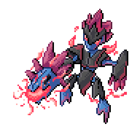 Shiny koraidon pixel art