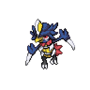 Minecraft Pixel Art - Lucario Mini Sprite 