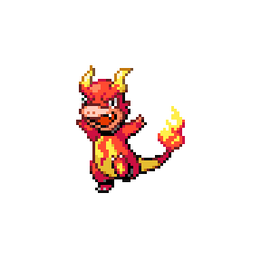 Fusions with Magmar as body - FusionDex