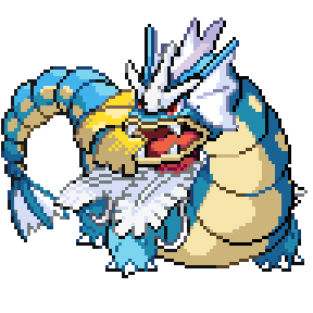 Gyarados (fusion) Custom Sprite by healz4Diamond on DeviantArt