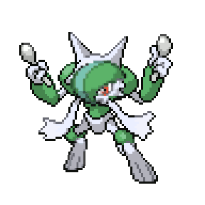 Pixilart - Shiny Gallade And Gardevoir by Turtles