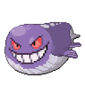 Gigantamax Gengar Wave Attack GIF