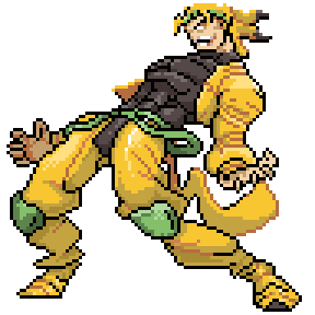 Dio Brando Sprite Sheet png