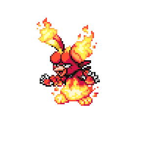 Fusions with Magmar as body - FusionDex