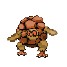 Pokemon toon Gogogo golem