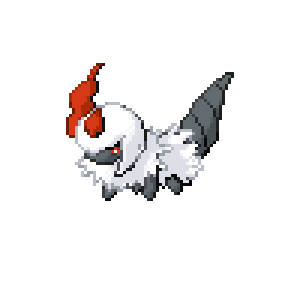 Pokemon Shiny Fire Absol