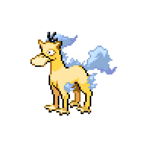 Ponyta, from Pokemon  Pokemon bead, Pony bead patterns, Pony bead animals