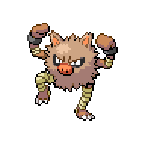 ArtStation - Pokemon Fusion: Primeape/Hitmonlee