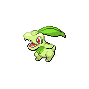 sprite chikorita lucido