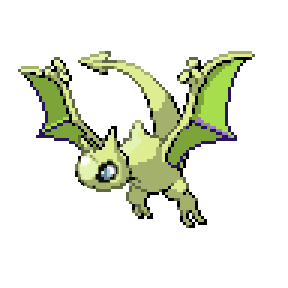 Shiny Zubat! Pokémon Fire Red