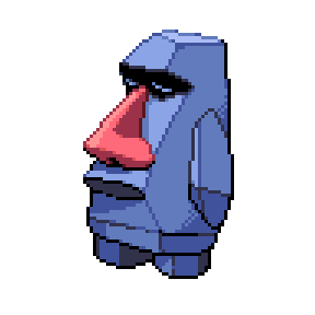 Pokemon Moai emoji