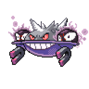 What type is Gengar fire red?