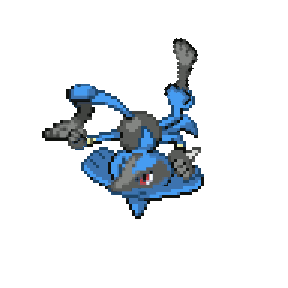 How to Make Pokemon Sprites (Mega Lucario) 