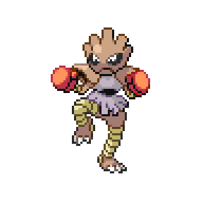 Hitmonlee #106 - FusionDex