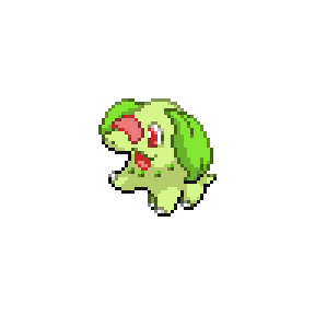 sprite chikorita lucido