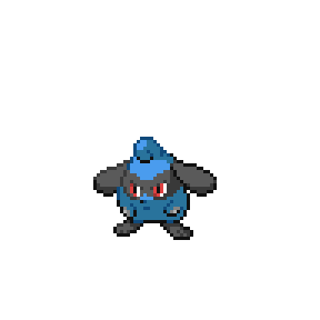 Shiny Riolu Sprite-MINECRAFT by SkyfireRobowolf on DeviantArt